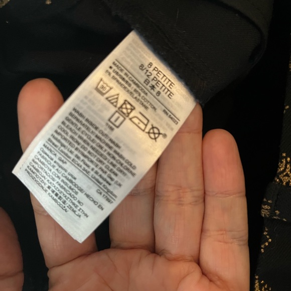 GAP PETITE SOCIAL PANTS - Curvy Skinny Anule - Picture 9 of 9